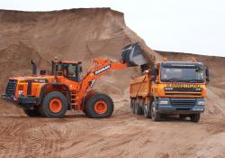 Doosan wheeled loader