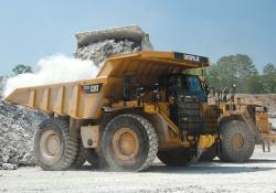 Cat 777g truck