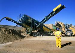 Crusher crushing rocks for Spain 