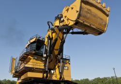 Caterpillar’s new 6120B H FS  biggest mining shovel 