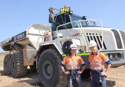 Terex TA400 articulated trucks