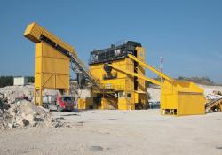 Lintec’s hot recycling system for asphalt mixing plants