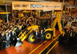 JCB chairman Sir Anthony Bamford and JCB CEO Alan Blake