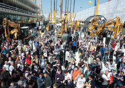 previous bauma exhibition 