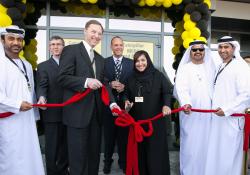 Mrs Salma Ali Saif Bin Hareb, Economic Zones World and Stu Levenick, Caterpillar 