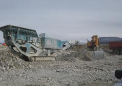 Powerscreen’s XA400S jaw crusher at work in Sochi