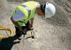 Borehole geometry survey using MDL Boretrak