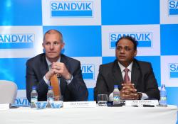 Olof Faxander and Ajay Sambrani - Sandvik 