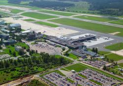 Riga Airport, Latvia, 