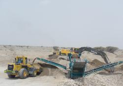 Powerscreen’s Warrior 2400 mobile screen 