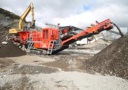 Terex Finlay’s I-100 impact crusher 