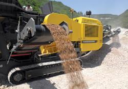 Atlas Copco Powercrusher at the Quebec 3 site