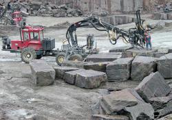 Finnish Nature Stone Industry workplaces in stone quarries