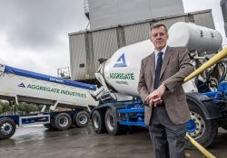 Aggregate Industries CEO Alain Bourguignon