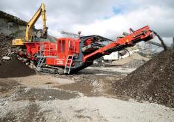 Terex Finlay's new I-100 impact crusher