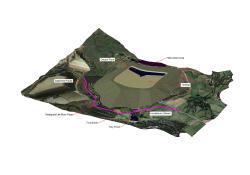 A plan of Wolf Mineral’s Hemerdon Tungsten Mine 