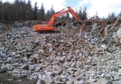 Doosan DX225LC excavator 