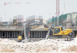 car park project in Doha, Qatar