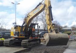 Cat 320E LRR hydraulic excavators 