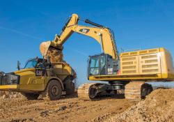 Caterpillar’s new 374F hydraulic excavator