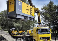 Atlas Copco QAS 250 generator 