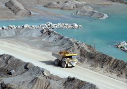 Cemex Dove Holes Quarry in County Derbyshire, England