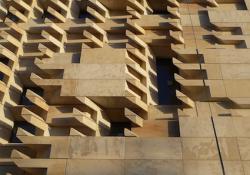 New Malta Parliament building in Valletta