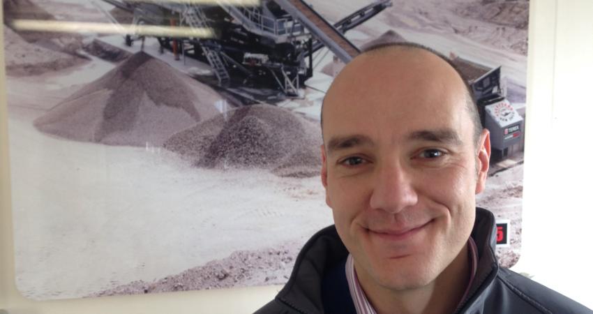 Terex Washing Systems Global Sales Director Iain Walker 