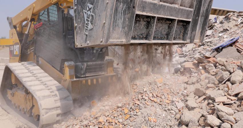 Simex CB 1500 crusher bucket 