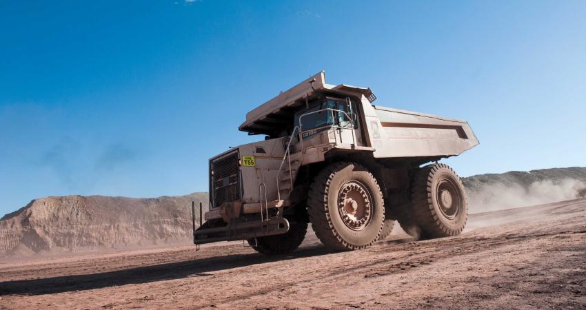 AB Hauling Terext Truck TR100 rigid dump truck 