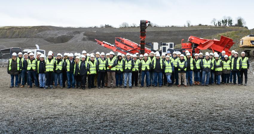 Attendees at the Sandvik conference