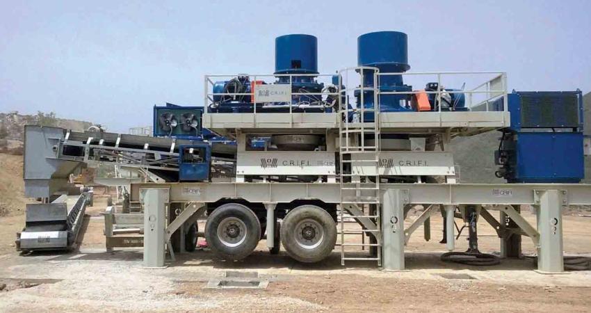 CRIFI VRS_42 secondary cone crusher 