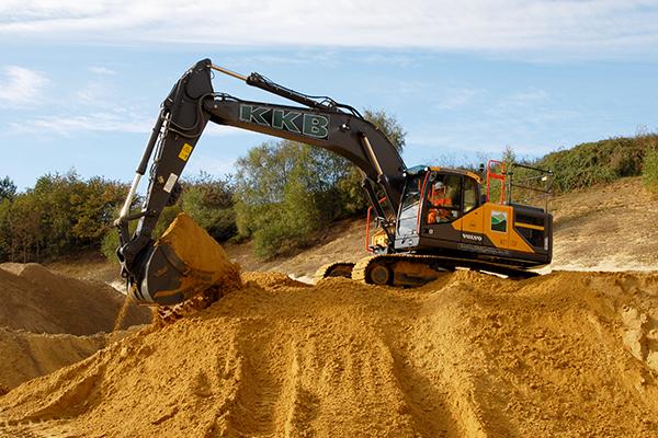 KKB Volvo CE EC300E crawler excavator