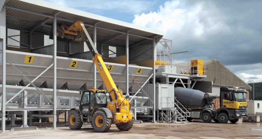 Rapid International concrete batching plant