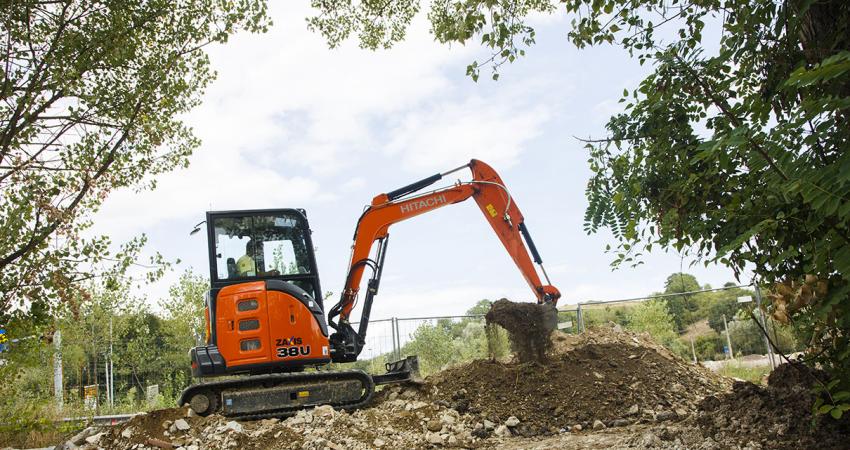 Hitachi ZX38U-5 excavator