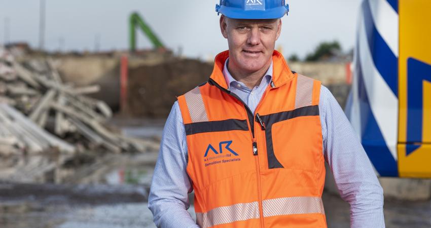 AR Aggregates MD Richard Dolman. Photo: Simon Camper