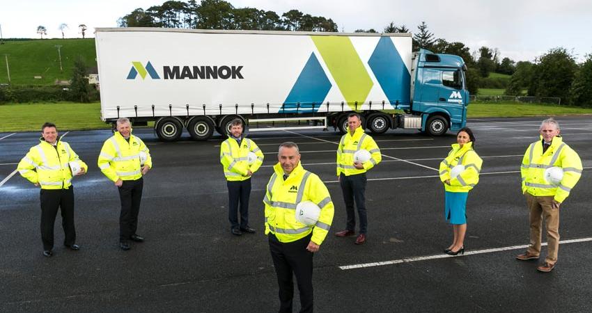 The Mannok branding covers all Quinn's operations including quarries, cement and precast