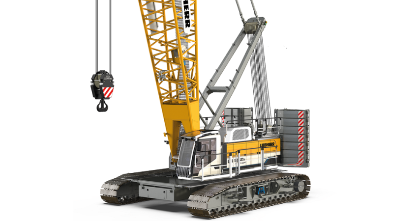 Liebherr's ground-breaking LR 1250.1 battery-powered crawler crane