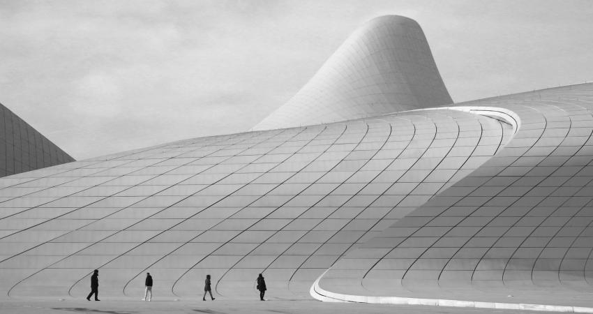 The overall winner was Nurlan Tahirli's photo of the Heydar Aliyev Center in Baku, Azerbaijan