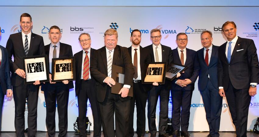 The Innovation Award ceremony traditionally takes place on the eve of bauma