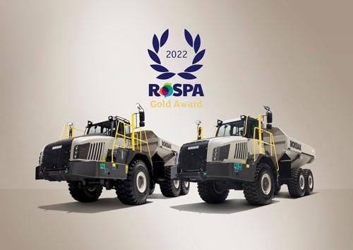 Rokbak has won the RoSPA Gold Health and Safety Award for the second consecutive year