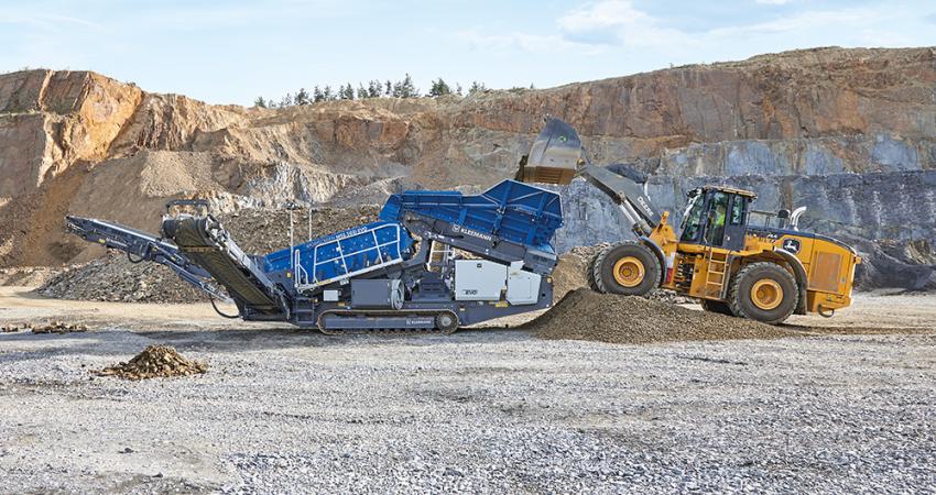 KL_ MSS 502i EVO The MSS 502(i) EVO impresses with a feed capacity of up to 350 t/h in natural stone and recycling