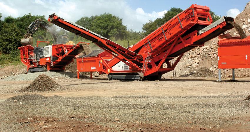 Mobile crushing and screening equipment