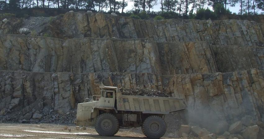 Around 1.7million tonnes of material is extracted at Maceira each year