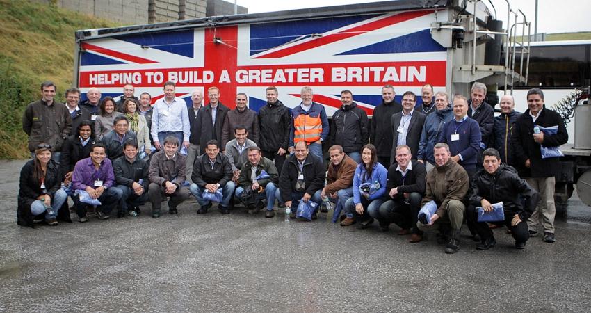 Delegates at the first Cemex global aggregates conference 