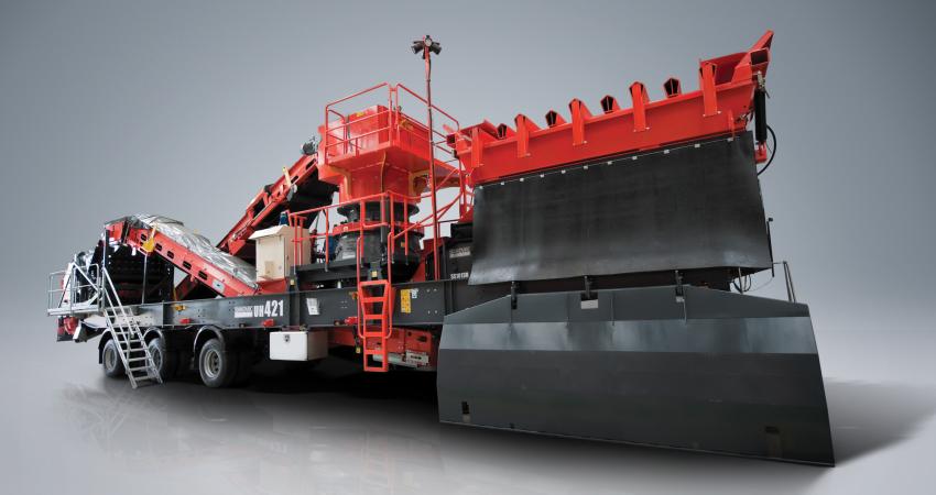 Sandvik’s UH421 complete process unit