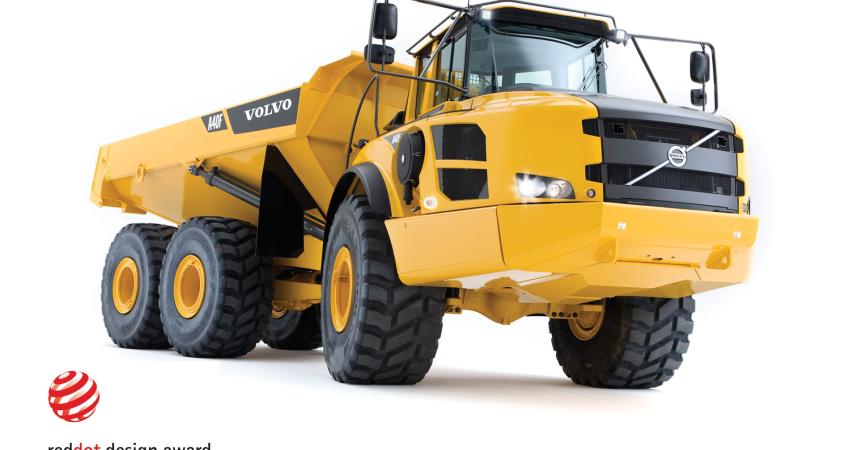 Volvo CE A40F articulated hauler 