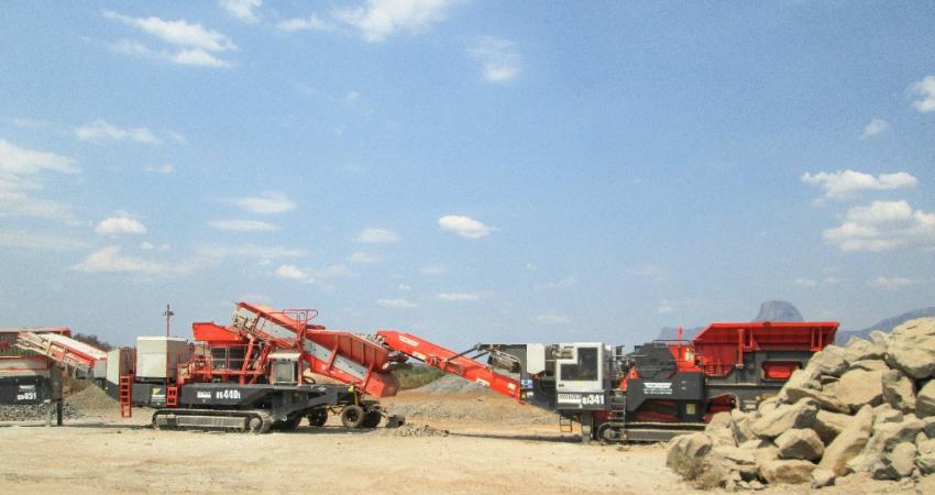 Sandvik QJ341 jaw crusher