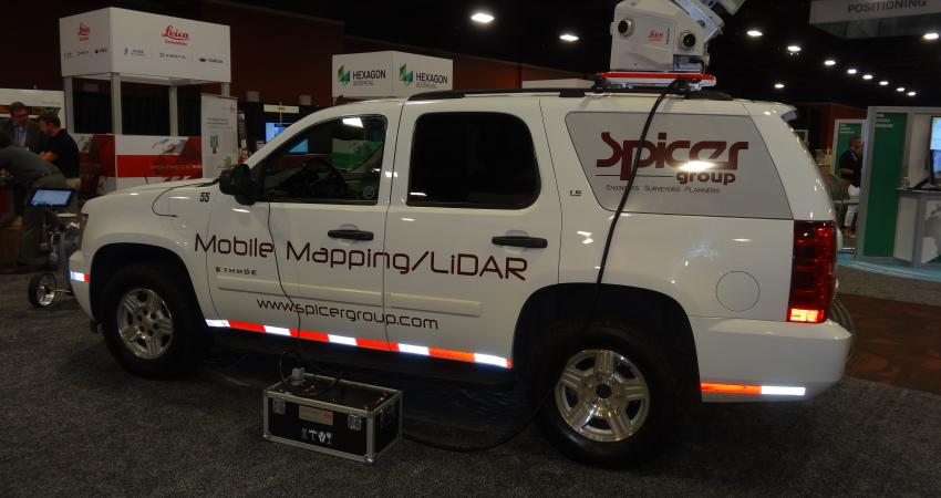 LiDAR mobile mapping vehicle