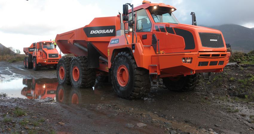 Doosan DA30 and DA40 Tier 4 ADTS